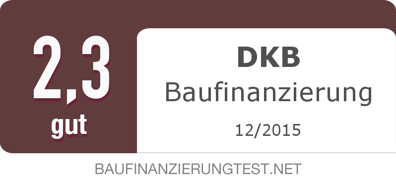 Testsiegel: DKB Baufinanzierung width=